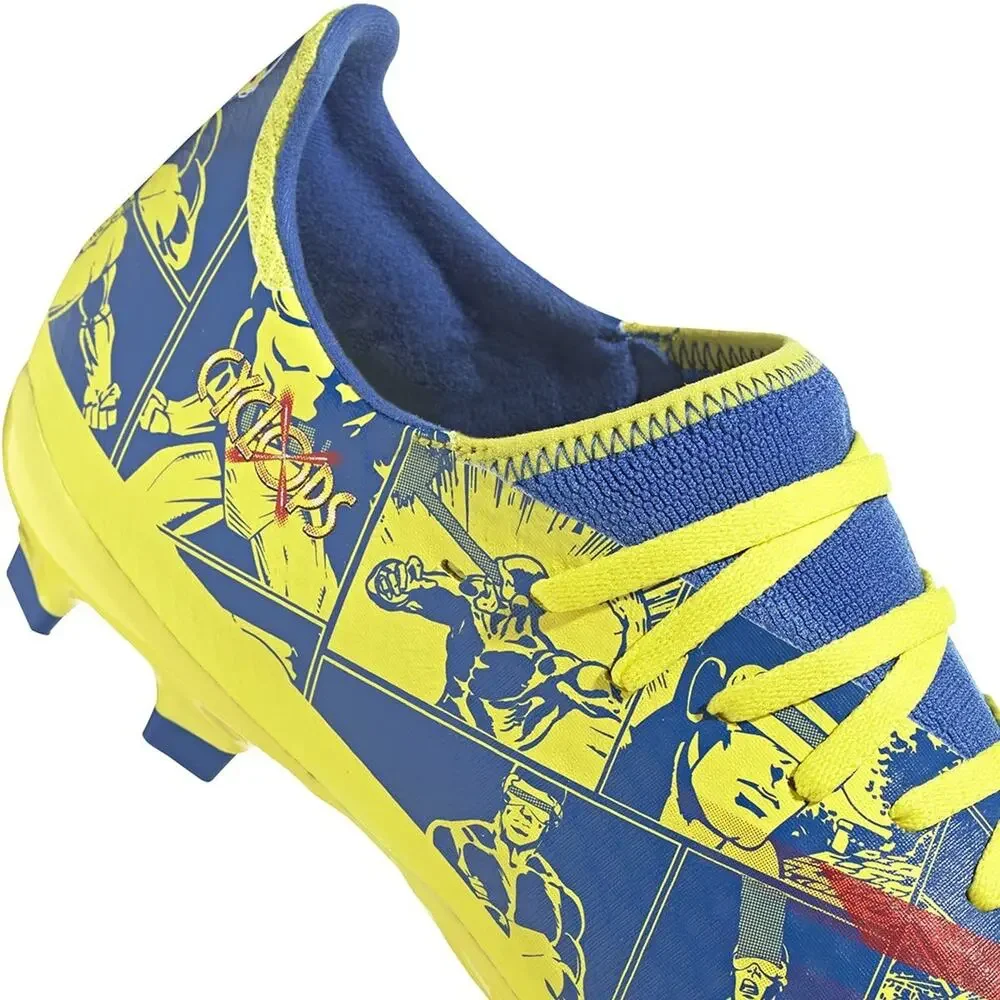 ADIDAS MARVEL X GHOSTED.3 FIRM GROUND CLEAT - MENS SOCCER YELLOW